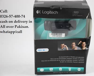 Logitech StreamCam Webcam C920 pro Hd 1080 p ( cash on delivery )
