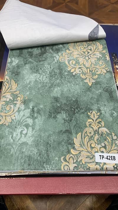 fabric wallpaper,moulding,window blinds,wallpaper,wooden floor