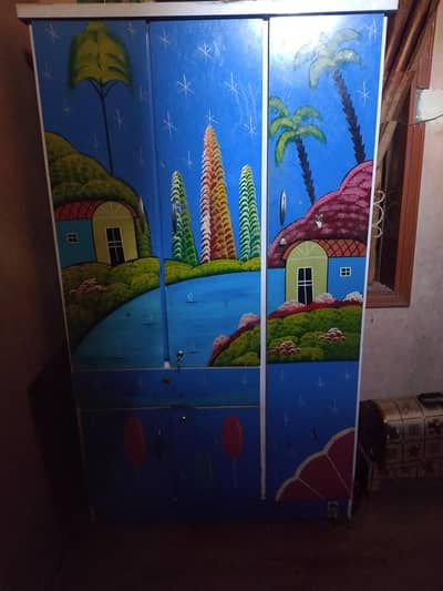 kids used wardrobe 3 door