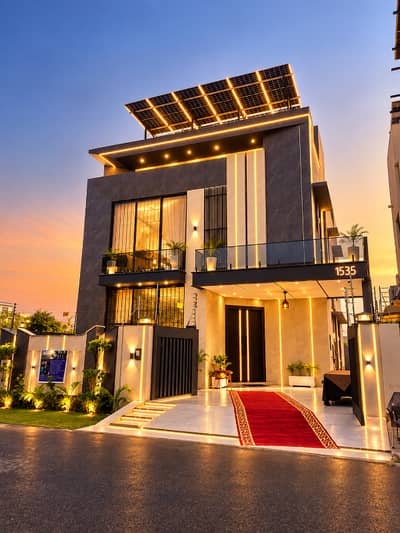 100% Original 10 Marla Ultra Modern Double Unit House for Sale in DHA Phase 9 Town \| 10kW Solar System