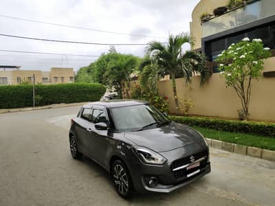 SUZUKI SWIFT GLX 1.2cc MODEL 2022(OCT) ORIGINAL GUN METALLIC COLOR