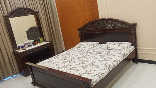 Bed and Dressing table