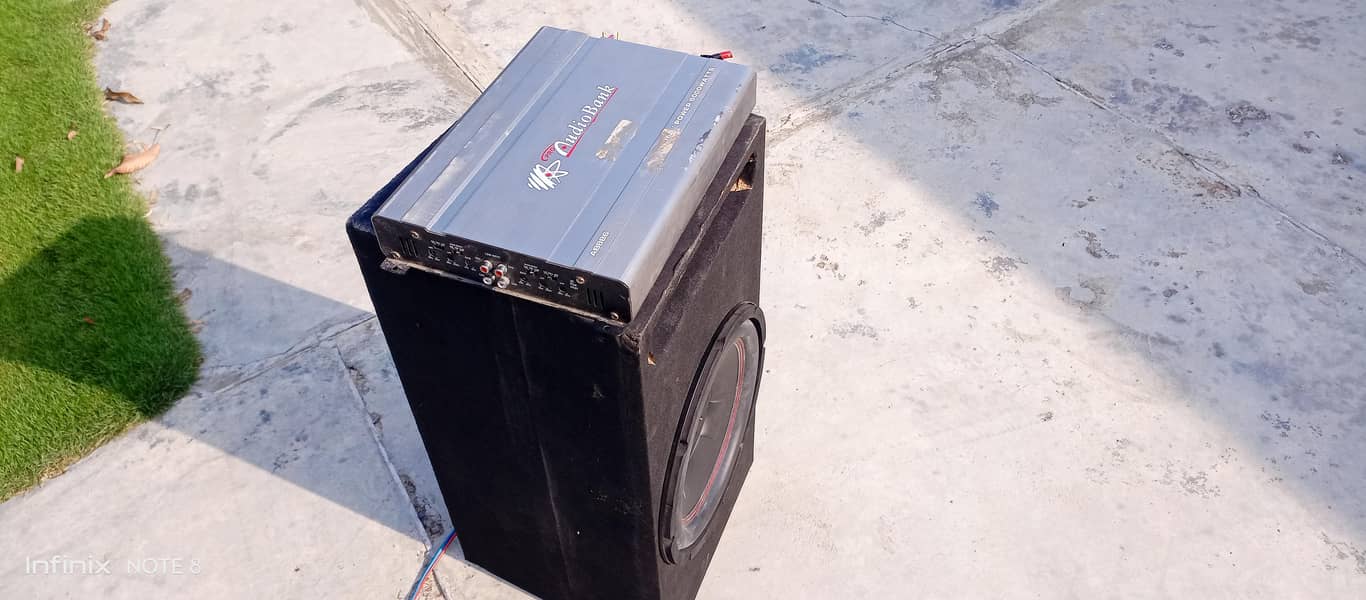 Amplifier+ woofer 2