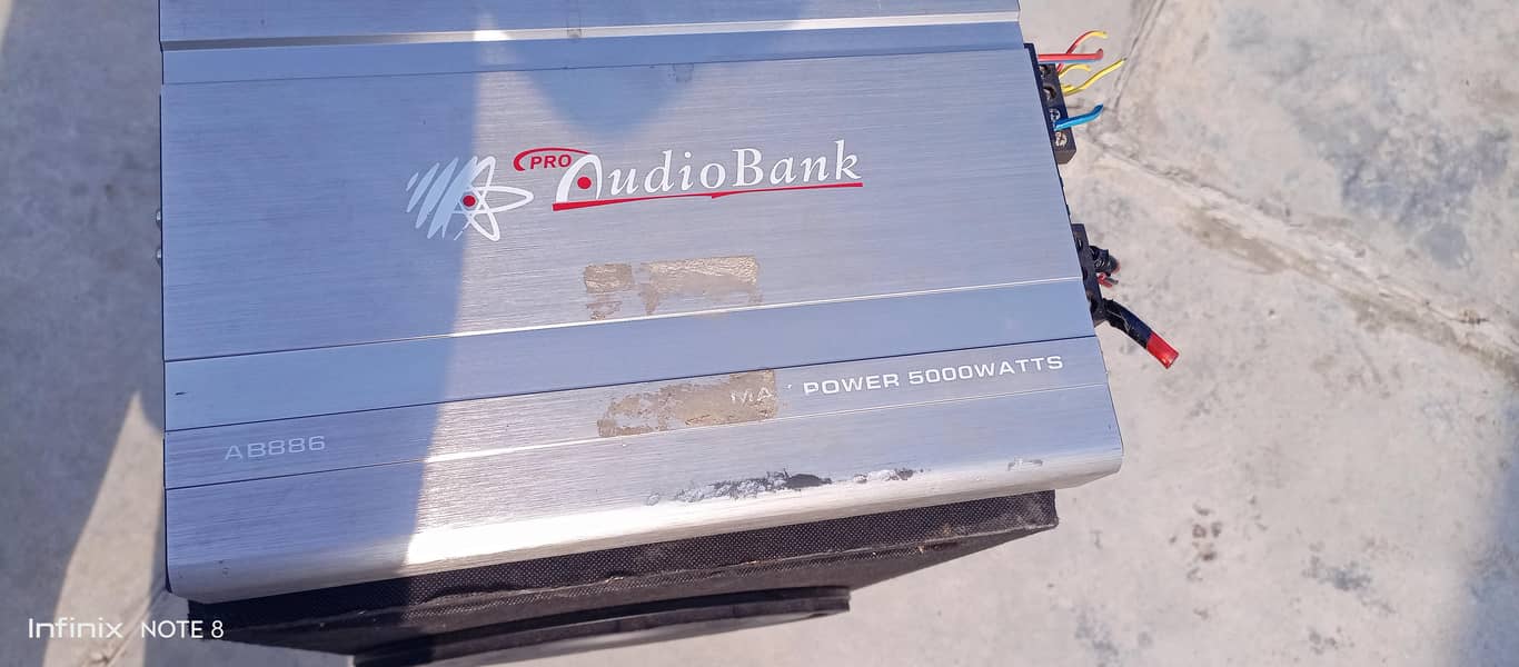 Amplifier+ woofer 3
