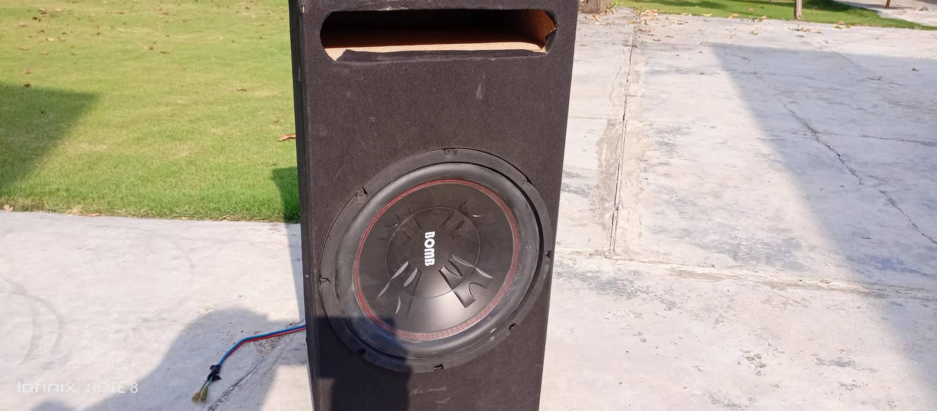 Amplifier+ woofer 4
