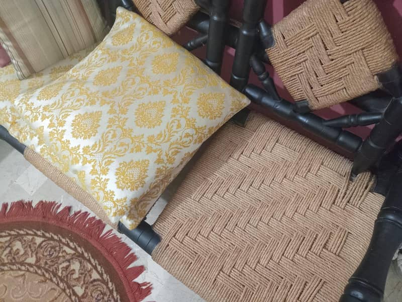 Jute Sindhi sofas 1
