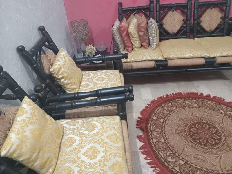 Jute Sindhi sofas 4