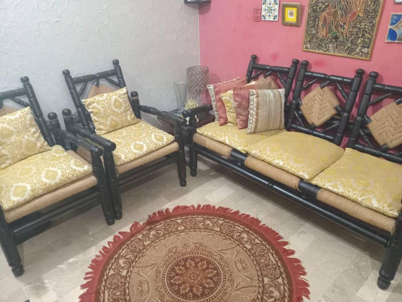 Jute Sindhi sofas 5