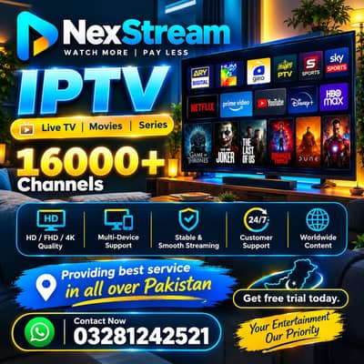Smart TV IPTV Service – Movies, Series & Live Channels | Premium IPTV
