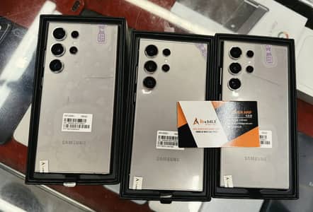 Samsung Mobile S24 Ultra 5G PTA Approved Full Box Water Packed 10/10