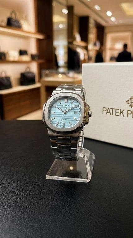 ⌚ Patek Philippe Ice Blue Dial Gents Watch