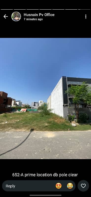 DHA 9Town Block D 5 Marla plot On Direct Approach To Main Direct Deal From Owner.