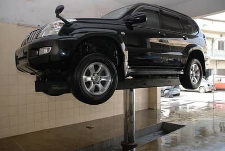 Car Wash Lift | Service Station Hydraulic Lift | Garage Equipment