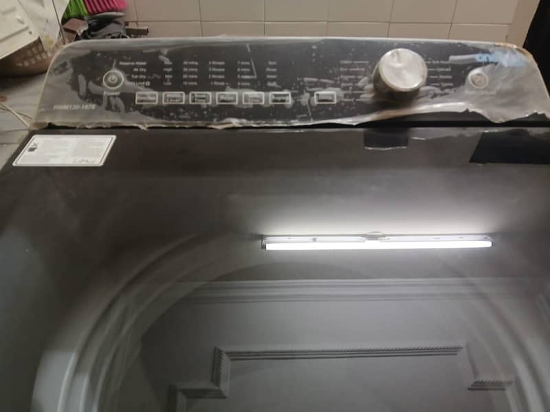 Haier Fully Automatic Top Load Washing Machine 7