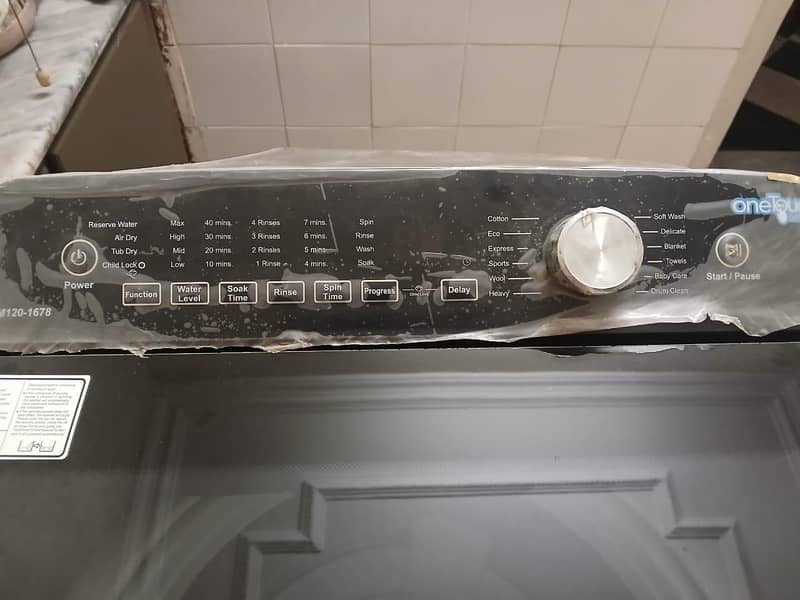 Haier Fully Automatic Top Load Washing Machine 9