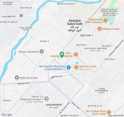 Book A 240 Square Yards Residential Plot In Gulshan-e-Maymar - Sector V