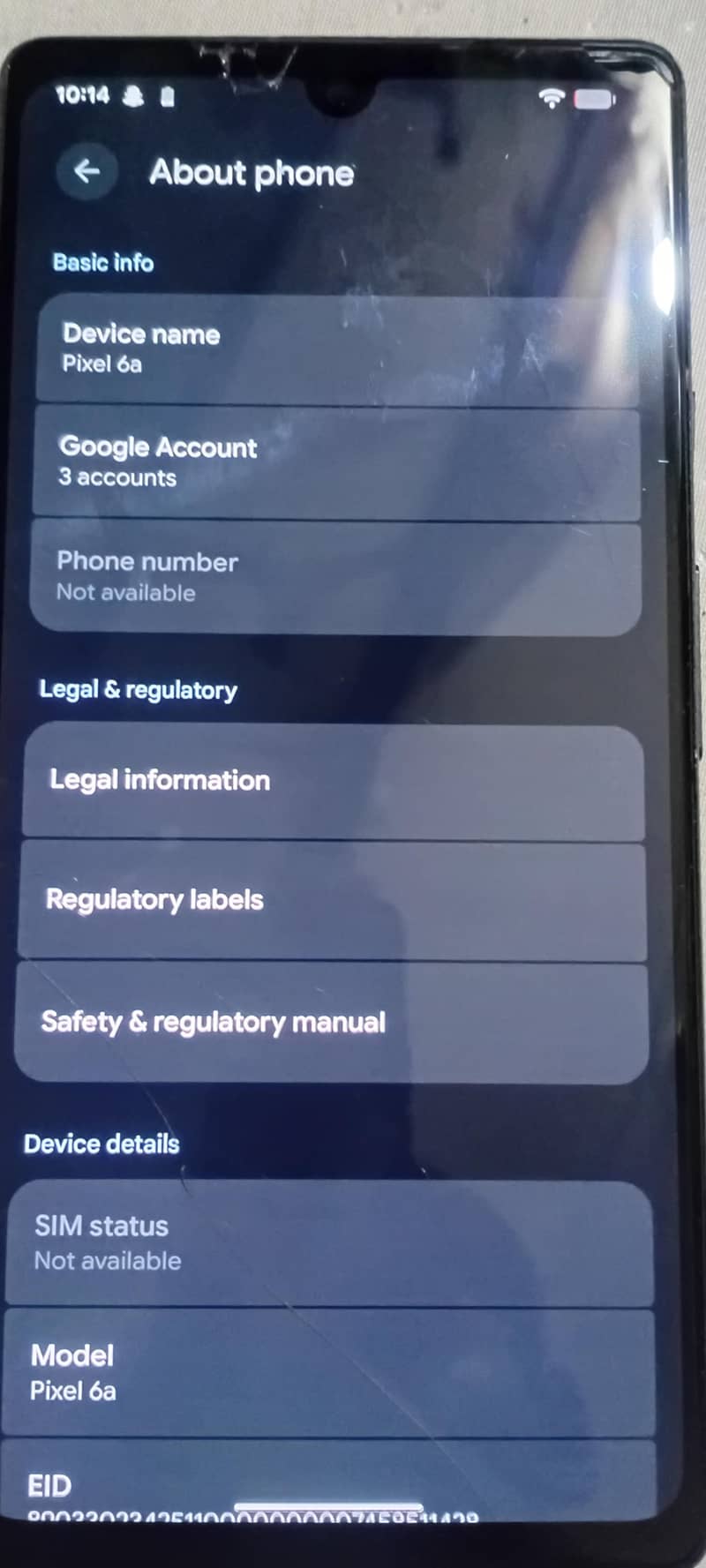 google pixel 6a used mobile 7