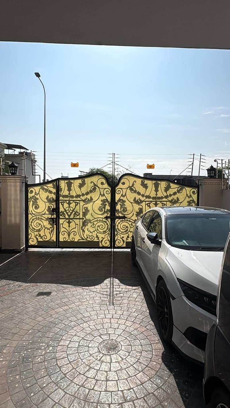 Main gate for house 1