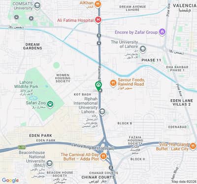 Ideal Commercial Plot For Sale In Raiwind Road Main Raiwind Road 6 Marla Hall 60lac Per Marla 15ft By 90ft Daemention