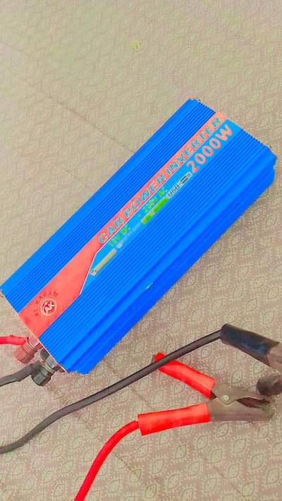 car power invetor 2000w original ai Karam -12v to 22ov ac with usb