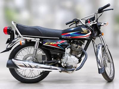 Honda CG 125 2019 Model – Immaculate Condition | Black Karachi Number