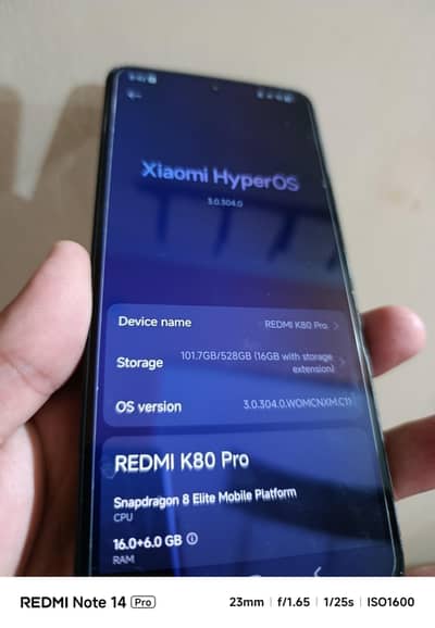 Xiaomi Redmi K80 Pro 16/512GB
