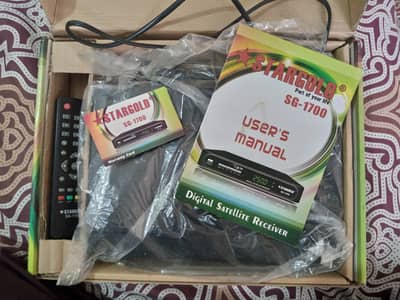 STARGOLD STARGOLD-1700 Receiver - Switch Broken - Remote Working Perfe