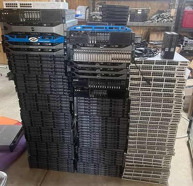 HP, Dell, Cisco, Fortinet - Server, Switch, Router, Firewall, KVM,Rack