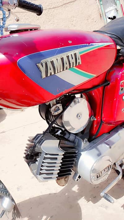 Yamaha 97cc new engine Quetta number