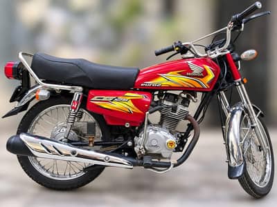 Honda CG 125 2021 Model – Karachi Number – Seal to Seal Genuine