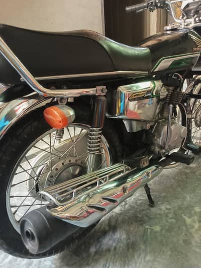 Honda cg125 self start