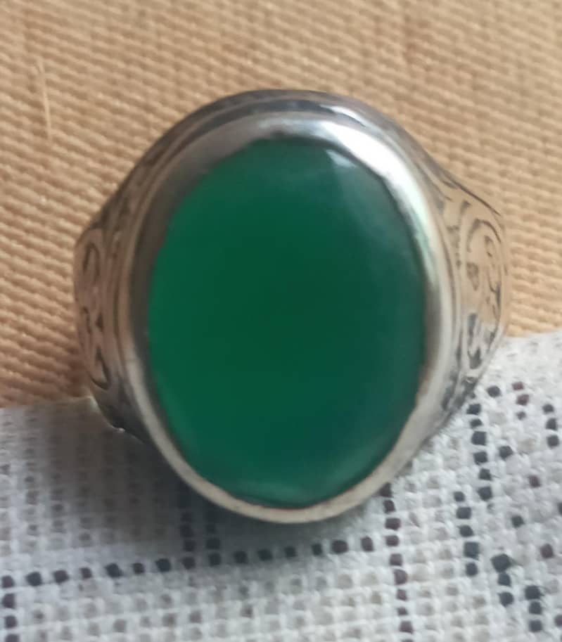 zamarad chandi ring 0