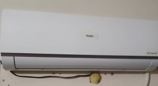 Haier AC DC inverter in A one condition