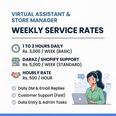 virtual assistant store manager