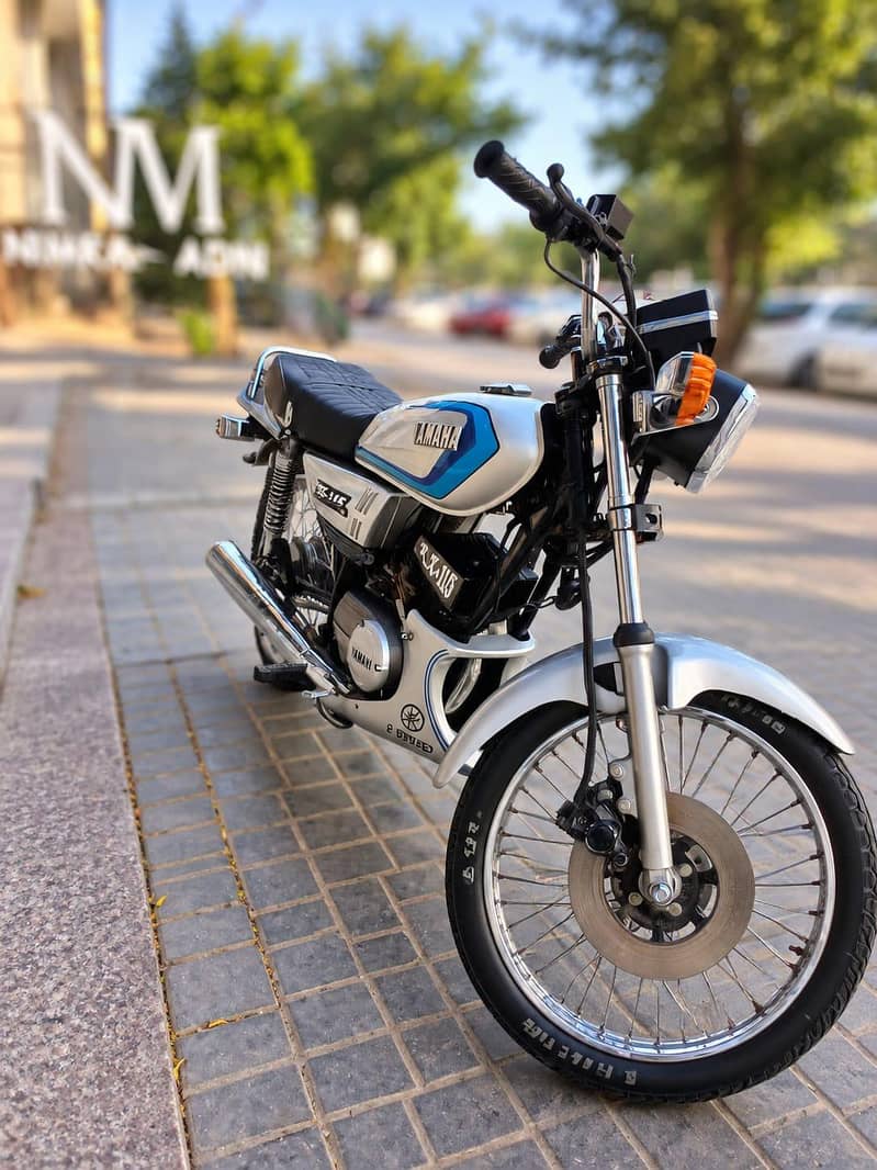 Yamaha RX 115 1984 Model – Total Original Condition – Karachi Number ...