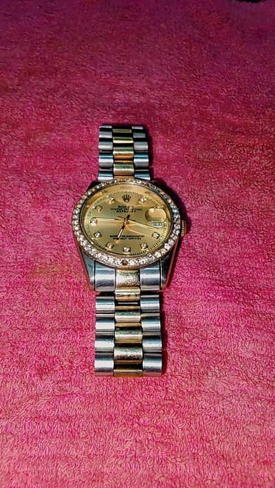 Rolex 36mm automatic watch