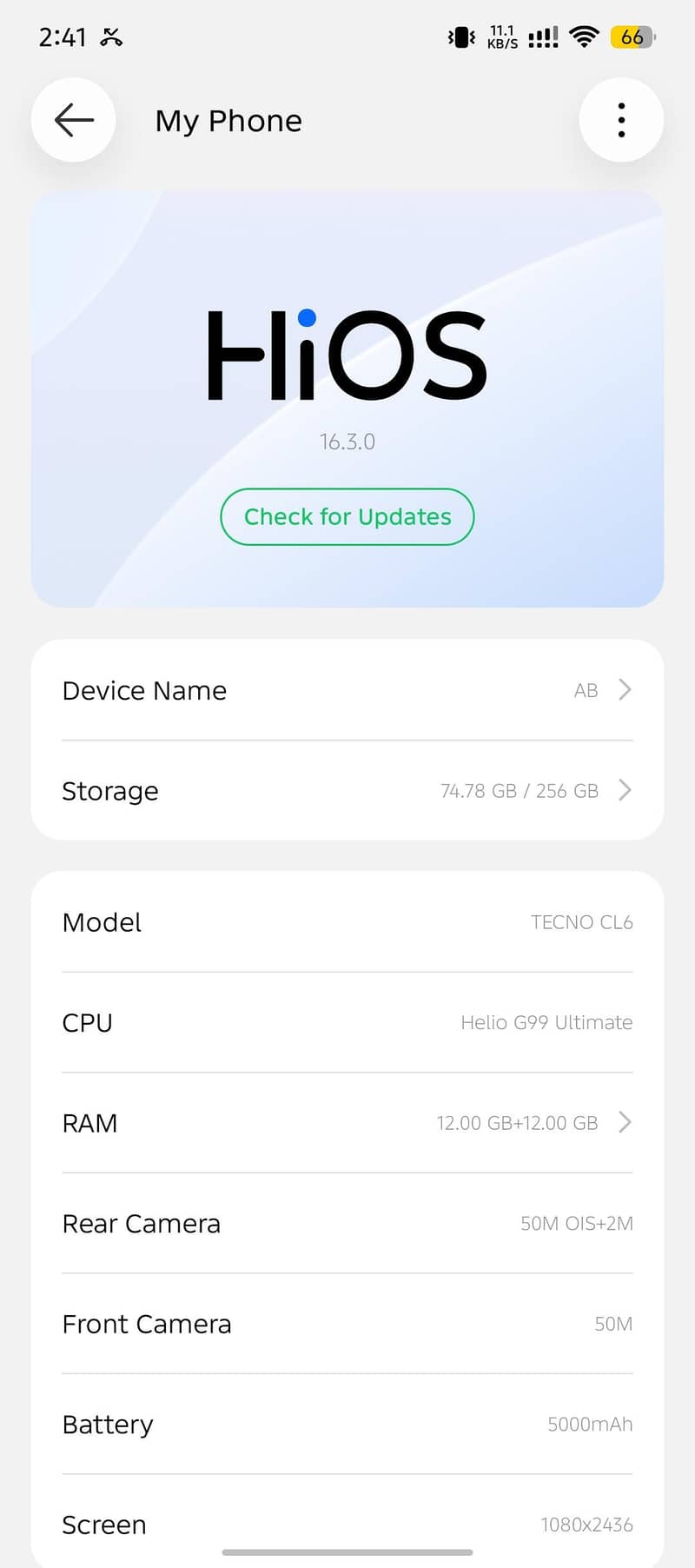 Tecno CAMON 30 Exchange Possible 7