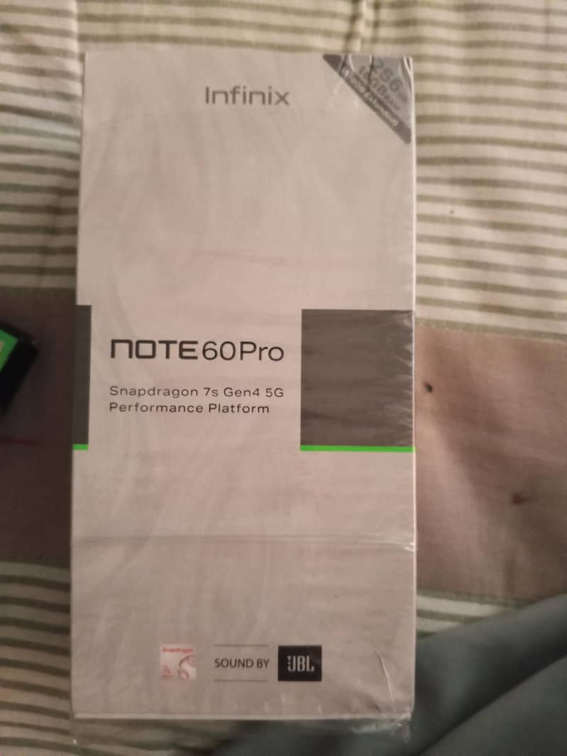 Infinix Note 60 Pro Only Box open 6
