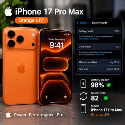 Iphone 17 pro mix orange