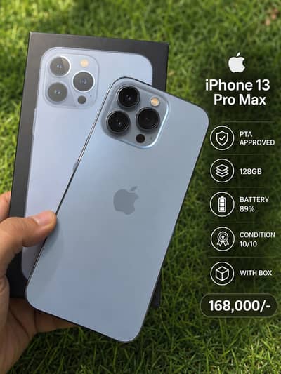 iPhone 13 Pro Max, 13 Pro & 12 Pro | PTA & Non PTA & JV