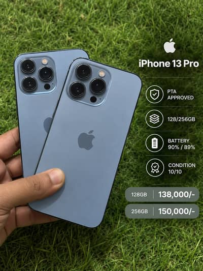 iPhone 16 Pro FU, 13 Pro Max, 13 Pro & 12 Pro | PTA & Non PTA & JV