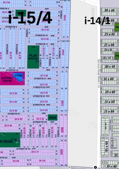 I-15/4 8 Marla (1800 Sq. Ft) (200 Sq yard) East-Facing Plot for Sale on East Service Road Islamabad demand 2.20 crore