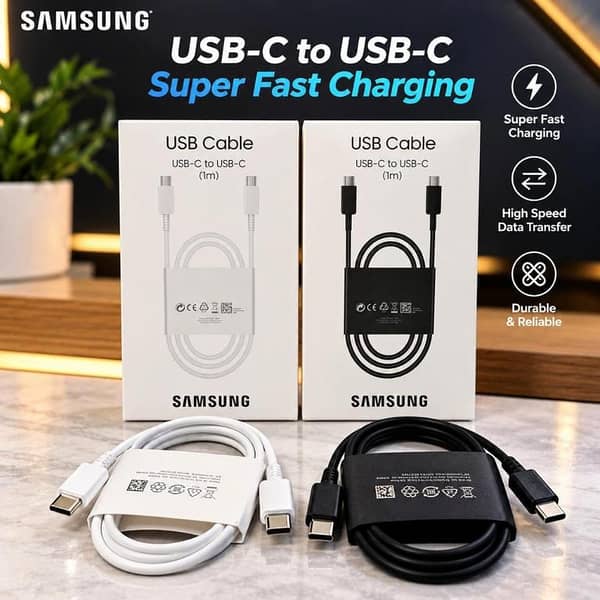 Samsung High Quality Data cable best quality Fast charging premium Quality Data cable