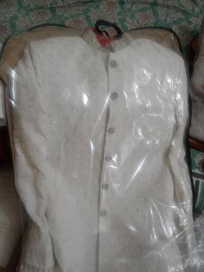 sherwani white color