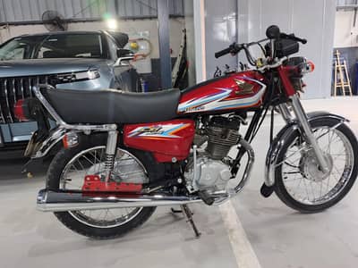 Honda CG 125 2016 fully restored for sale