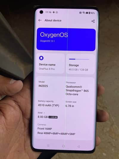 One Plus 8 Pro