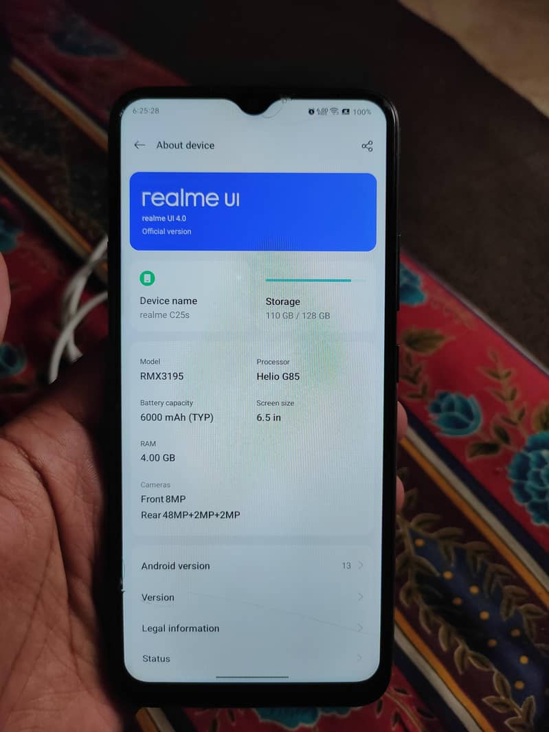 Realme C25s 12