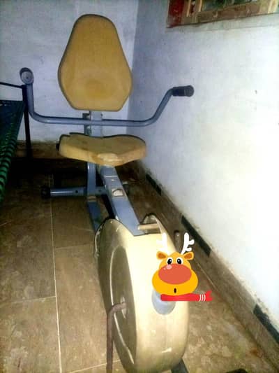 GYM Cardio Bike exchange with solar penal