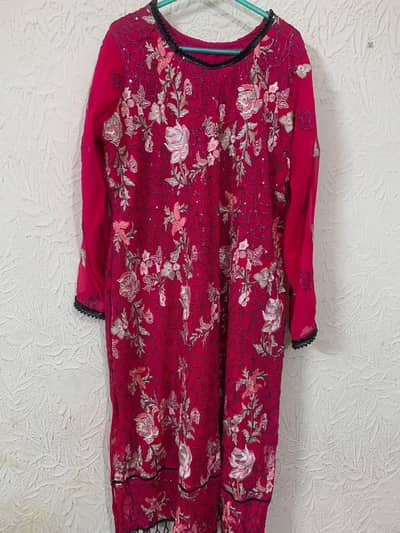 3 piece suit chiffon