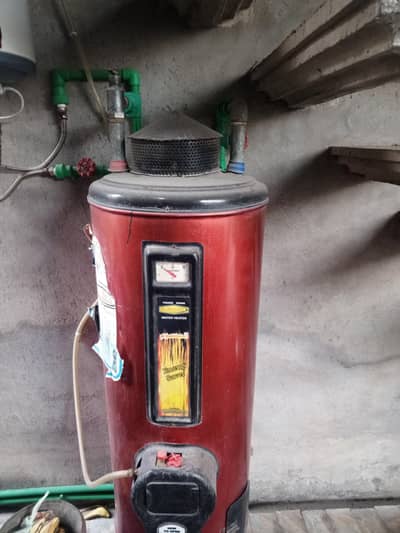 Al Masoom geyser with both electric and gas function